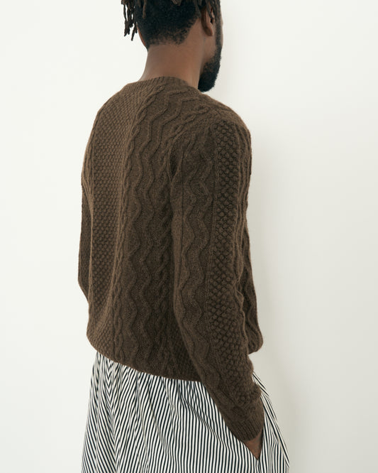 HANDKNIT 01_DEEP UMBER